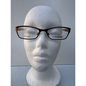 COVERGIRL CG521 Col.046 BROWN EYEGLASSES FRAME 51-18-135 B27